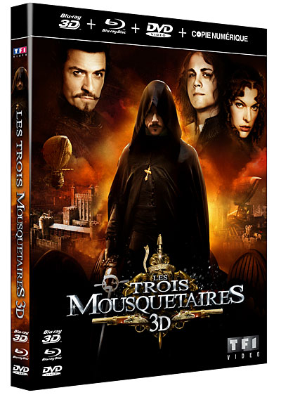 Les Trois Mousquetaires - Combo Blu-Ray + DVD - Versions 2D et 3D