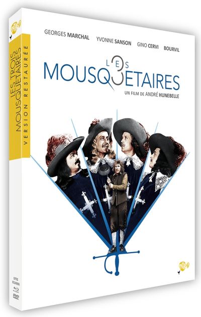 Les Trois Mousquetaires Edition limit&eacute;e Combo Blu-ray DVD