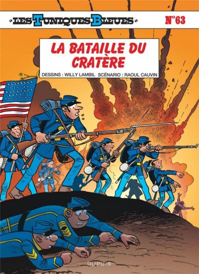 Les Tuniques Bleues - Tome 63 - La bataille du Crat&egrave;re (BD)