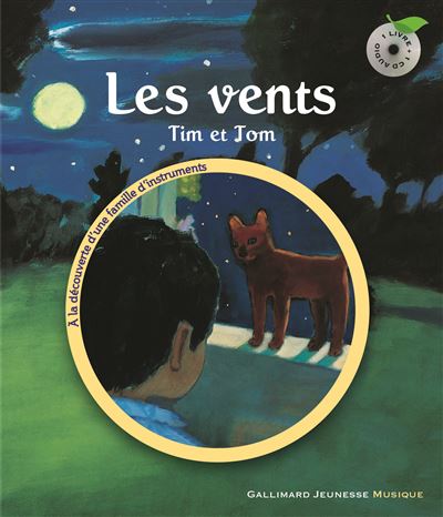 Les vents. Tim et Tom - Un livre et un CD