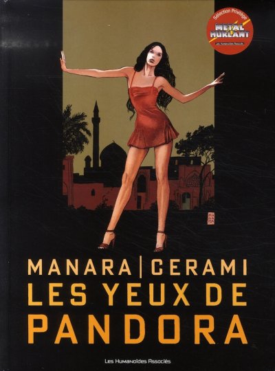 Les yeux de pandora - noir blanc