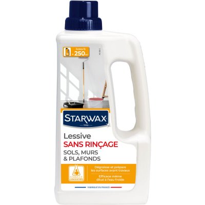STARWAX Lessive sols & murs sans rin&ccedil;age 