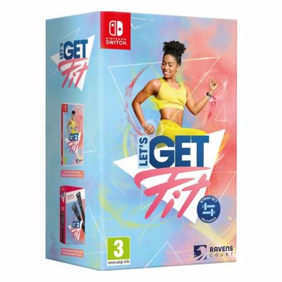 RAVENSCOURT Let's Get Fit Nintendo Switch + Sport Strap Set 