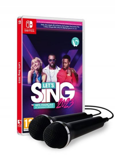 RAVENSCOURT Let's Sing 2023 + 2 Micros Edition Bundle Nintendo Switch 