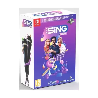 KOCH MEDIA Let's Sing 2024 2 Micro Edition Sp&eacute;ciale Nintendo Switch