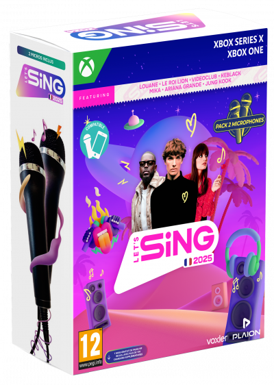 Let's Sing 2025 + 2 Micros XBOX SERIES X 