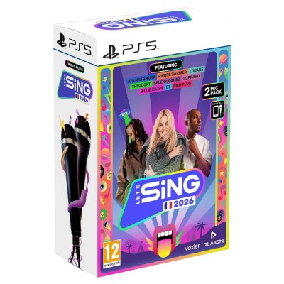 Let's Sing 2026 + 2 micros PS5 