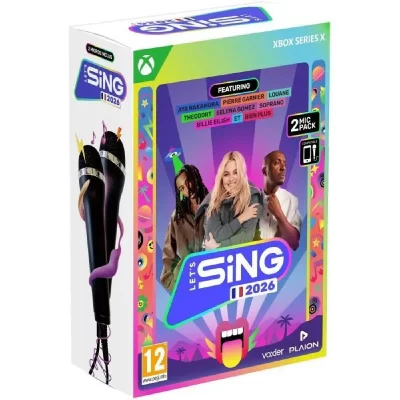 Let's Sing 2026 + 2 micros Xbox Series X 