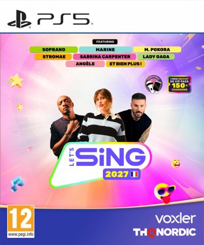 Let's Sing 2027 Hits Fran&ccedil;ais PS5