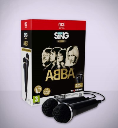 JUST FOR GAMES Let's Sing Abba (bundle jeu + 2 Micros) (NINTENDO SWITCH 2)