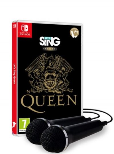 RAVENSCOURT Lets Sing Queen + 2 Micros Jeu Switch
