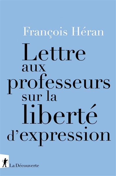 Lettre aux professeurs sur la libert&eacute; d'expression (Grand format)