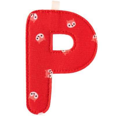 LILLIPUTIENS Lettre de l'alphabet d&eacute;corative p - 