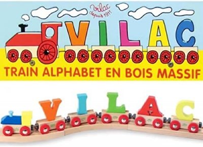 VILAC Lettre wagon en bois : Z Multicolore 