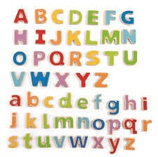 HAPE Lettres magn&eacute;tiques bois 