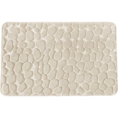 GUY LEVASSEUR LEVASSEUR Tapis de Bain Mousse &agrave; m&eacute;moire de Forme Ecru 50x80cm
