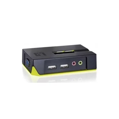 LEVEL ONE Levelone kvm-0221 2-port usb kvm switch mit audio LevelOne