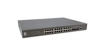 LEVELONE  Routeur filaire GTP2871 Commutateur PoE 28 Ports L3 Lite Managed Gigabit PoE