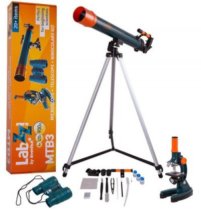 LABZZ Levenhuk  MTB3 Kit T&eacute;lescope, Microscope et Jumelles
