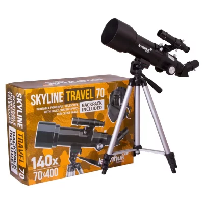 LEVENHUK  Skyline Travel 70 Telescopes Noir 