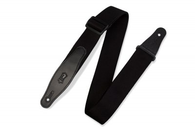 LEVY S Levy's leathers accessoires guitares levy's lmmsr80 rayonne noire sangles et courroies