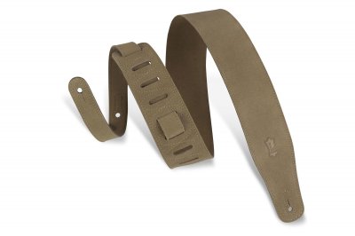 LEVYS  Leathers MS26-SND sangle de guitare en su&egrave;de, couleur sable