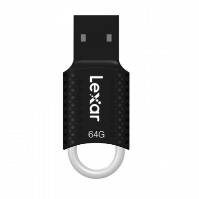 LEXAR  JumpDrive V40 - Cl&eacute; USB - 64 Go - USB 2.0 - noir