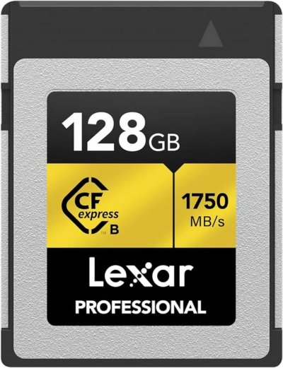 LEXAR  LCXEXPR128G-RNENG m&eacute;moire flash 128 Go CFexpress Type B - Neuf