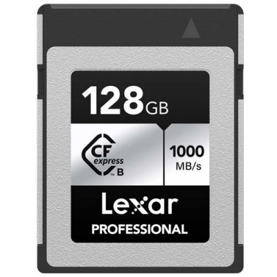 LEXAR  LCXEXSL128G-RNENG m&eacute;moire flash 128 Go CFexpress Type B - Neuf