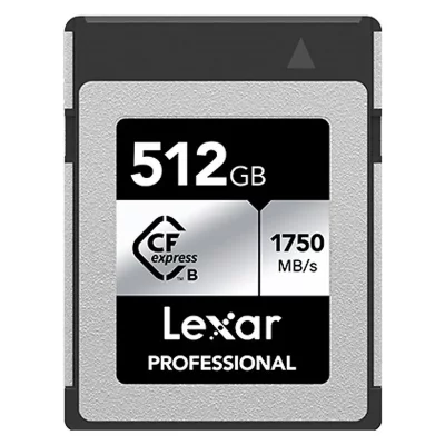 LEXAR  LCXEXSL512G-RNENG m&eacute;moire flash 512 Go CFexpress Type B - Neuf