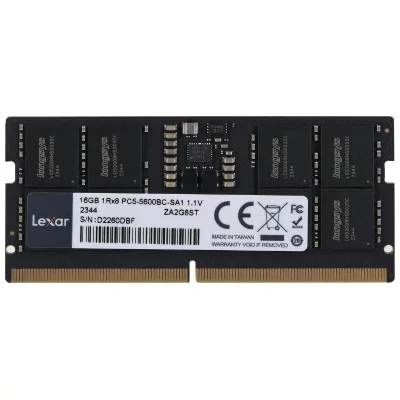 LEXAR  M&eacute;moire Ram Ld5s16g56c46st-bgs 1x16gb Ddr5 5600mhz 