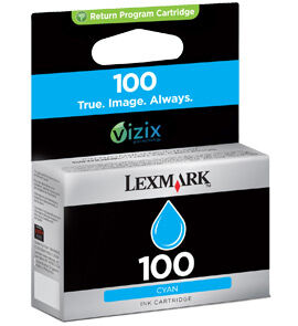 LEXMARK  100 cartouche cyan 14n0900e 14N0900E