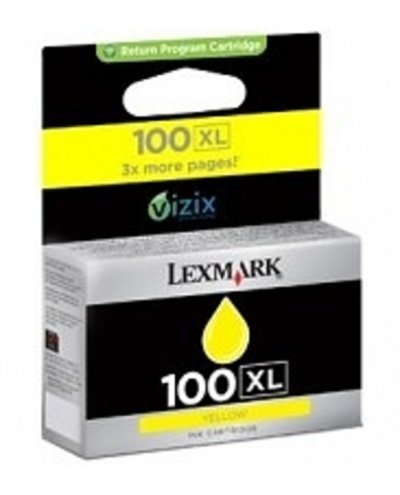LEXMARK  100XL Cartouche d'encre Jaune