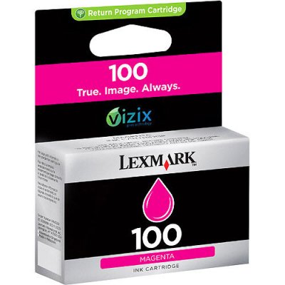 LEXMARK  100XL Cartouche d'encre Magenta