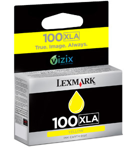 LEXMARK  100xla High Capacity Ink Cartrige Jaune