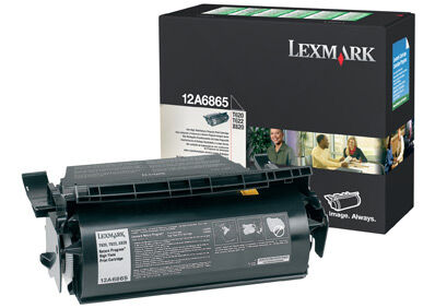 LEXMARK  12a6865 Cartouche De Toner 1 Pi&egrave;ce(s) Original Noir