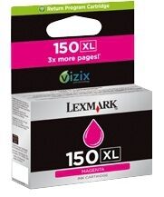 LEXMARK  150XL - 14N1616E Cartouche d'encre magenta haute capacit&eacute; return program