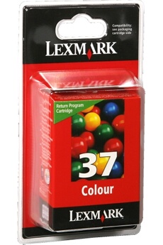 LEXMARK  37 cartouche couleur 18c2140e 18C2140E