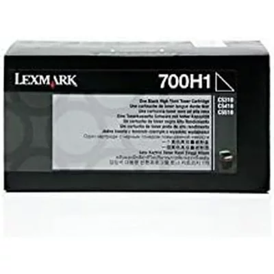 LEXMARK  700H1 - a rendement eleve - noir - original - cartouche de toner - LCCP