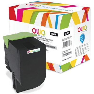 OWA Lexmark 802hk Toner Remanufactur&eacute; Haute Capacit&eacute; Noir