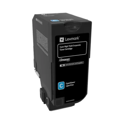 LEXMARK  84c2hce toner cyan, 16k pages