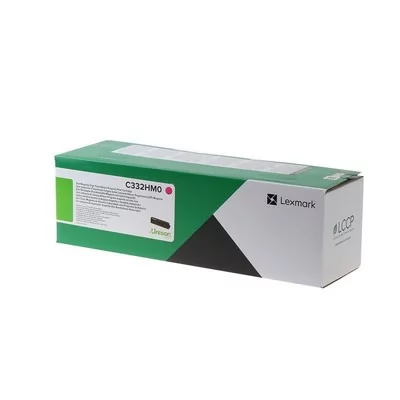 LEXMARK  C332HM0 Cartouche de toner Magenta 1 pi&egrave;ce(s)
