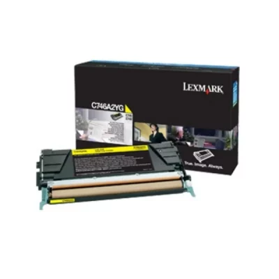 LEXMARK  C746A3YG Cartouche de toner Jaune