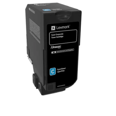 LEXMARK  cartouche de toner corporate cyan 3k cs720 cs725 cx725 noir