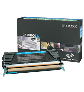 LEXMARK  Cartouche Toner C73X Cyan 10 000 pages LRP