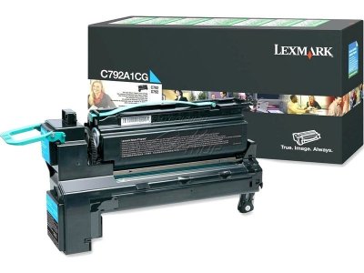 LEXMARK  Cartouche Toner C792 Cyan 6 000 pages LRP