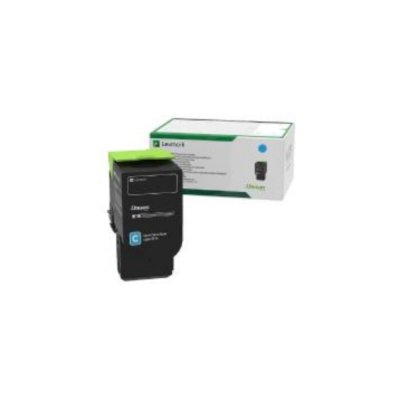 LEXMARK  - Cyan - original - bo&icirc;te - cartouche de toner LCCP, LRP 
