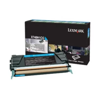 LEXMARK  - Cyan - original - cartouche de toner Entreprise  - pour  X748de, X748dte 