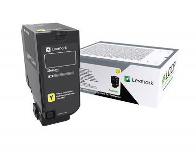 LEXMARK  - Jaune - original - cartouche de toner LCCP - pour  CX735adse