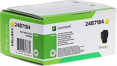 LEXMARK   24b7184 toner cartridge yellow noir